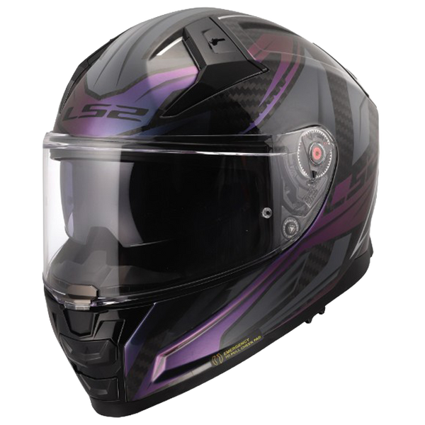 LS2 FF811 Vector II Carbon Helmet – Savage Chameleon