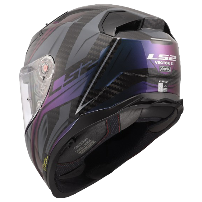 LS2 FF811 Vector II Carbon Helmet – Savage Chameleon