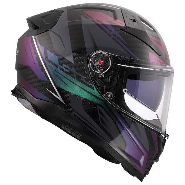 LS2 FF811 Vector II Carbon Helmet – Savage Chameleon