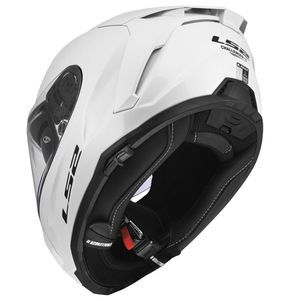 LS2 FF817 Challenger II Helm – Solid White