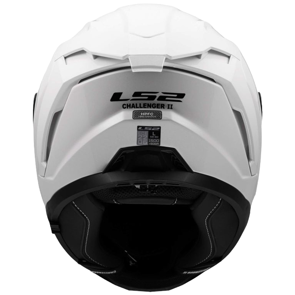 LS2 FF817 Challenger II Helm – Solid White