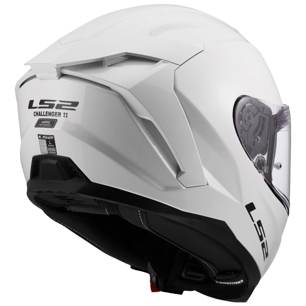LS2 FF817 Challenger II Helm – Solid White