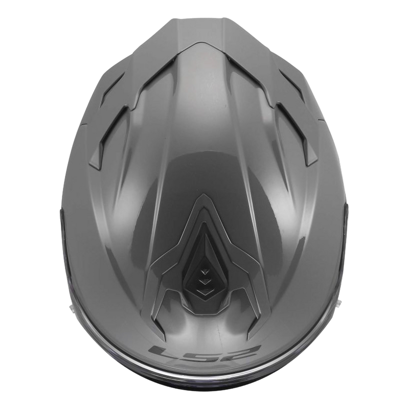 LS2 FF817 Challenger II Helmet – Solid Nardo Grey