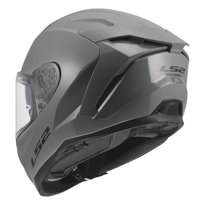 LS2 FF817 Challenger II Helmet – Solid Nardo Grey