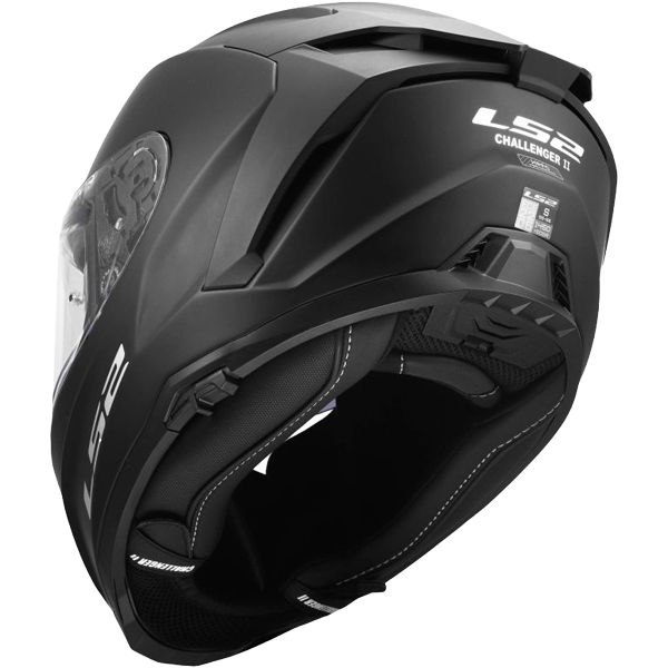 LS2 FF817 Challenger II Helm – Solid Matt Black