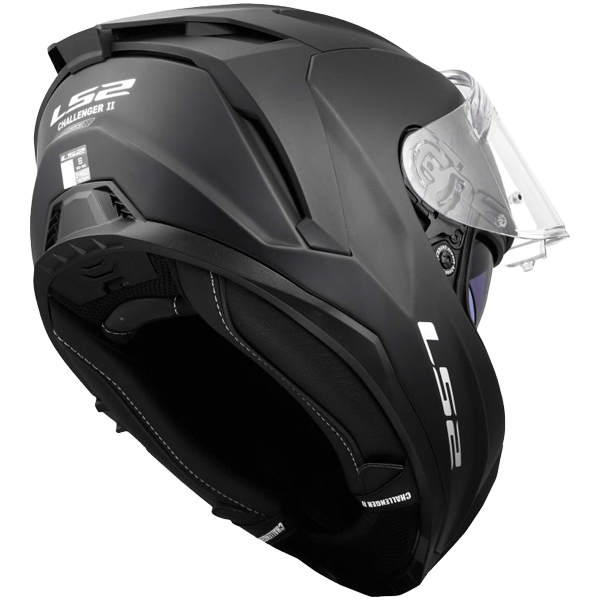 LS2 FF817 Challenger II Helm – Solid Matt Black
