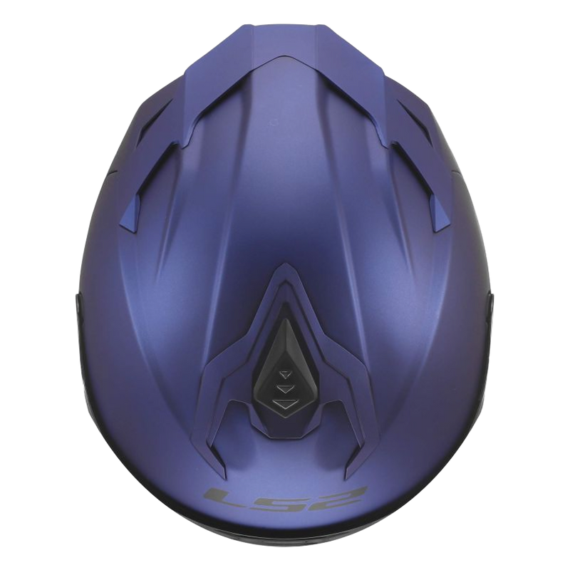 LS2 FF817 Challenger II Helmet – Solid Matt Navy Blue