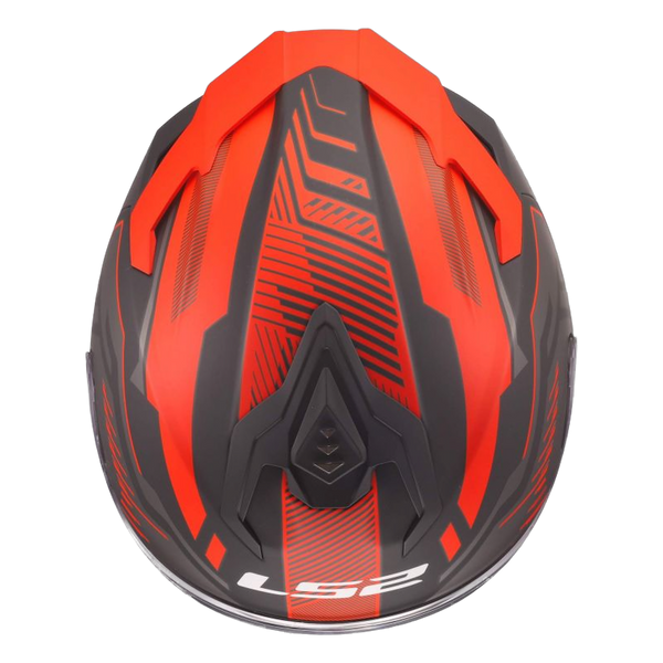 LS2 FF817 Challenger II Helmet – Dravix Red