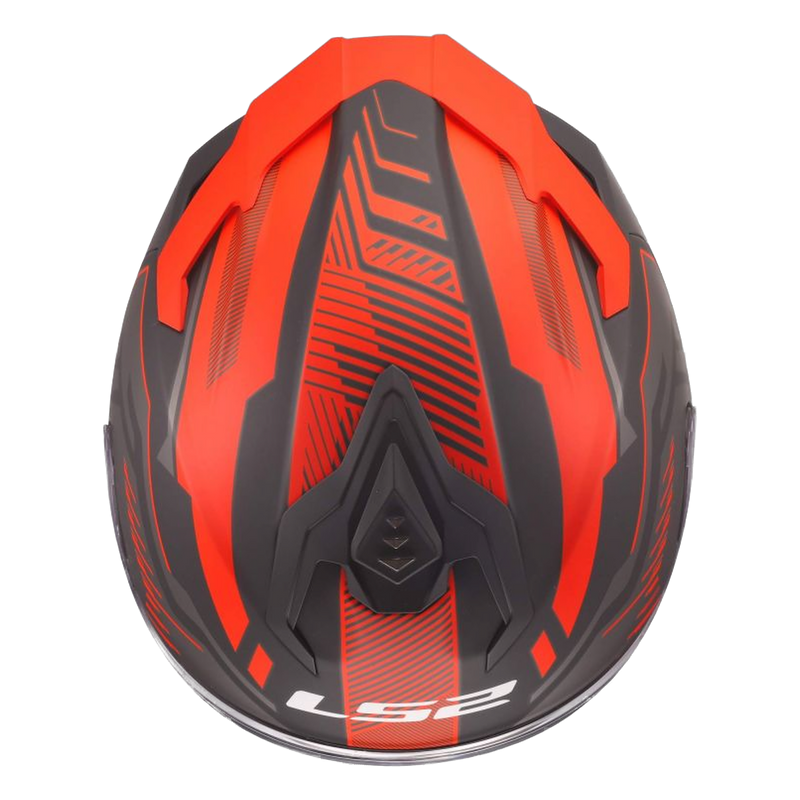 LS2 FF817 Challenger II Helmet – Dravix Red