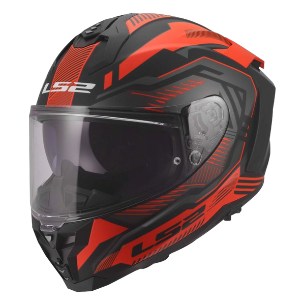 LS2 FF817 Challenger II Helmet – Dravix Red