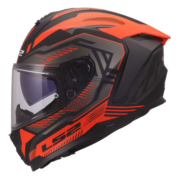 LS2 FF817 Challenger II Helmet – Dravix Red