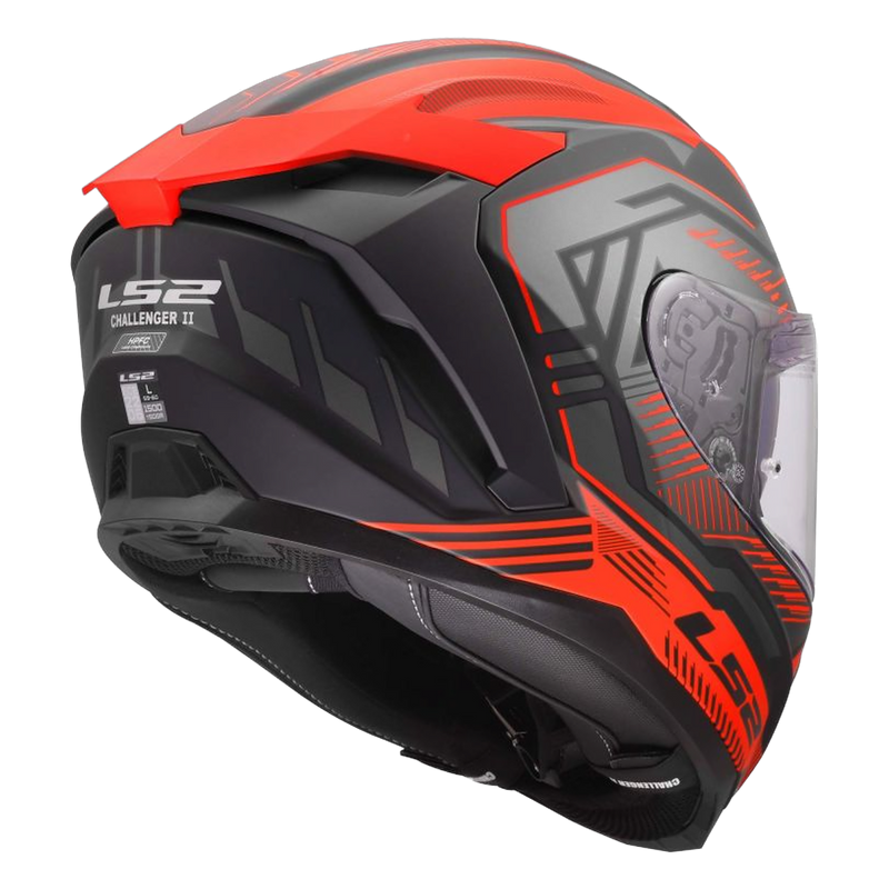 LS2 FF817 Challenger II Helmet – Dravix Red