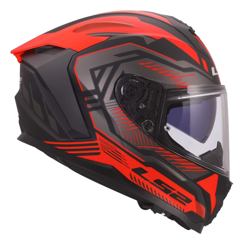 LS2 FF817 Challenger II Helmet – Dravix Red
