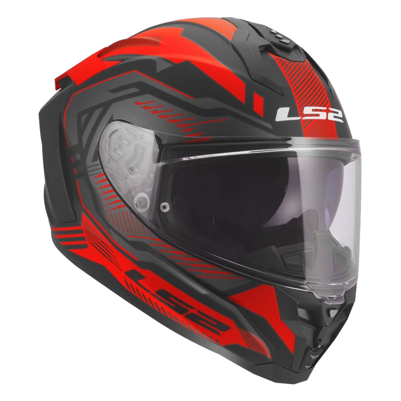 LS2 FF817 Challenger II Helmet – Dravix Red