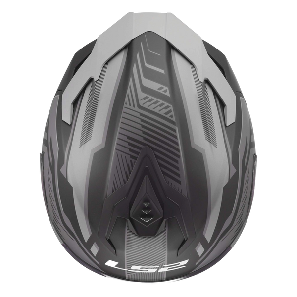 LS2 FF817 Challenger II Helmet – Dravix Grey