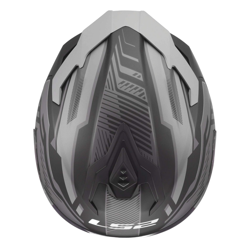 LS2 FF817 Challenger II Helmet – Dravix Grey