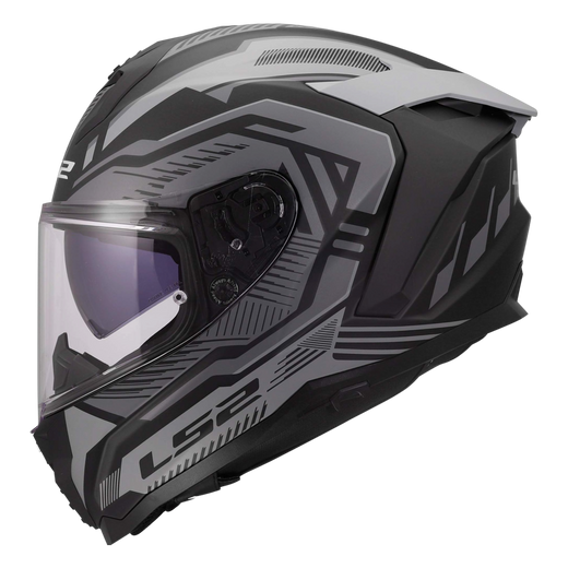 LS2 FF817 Challenger II Helm – Dravix Grey