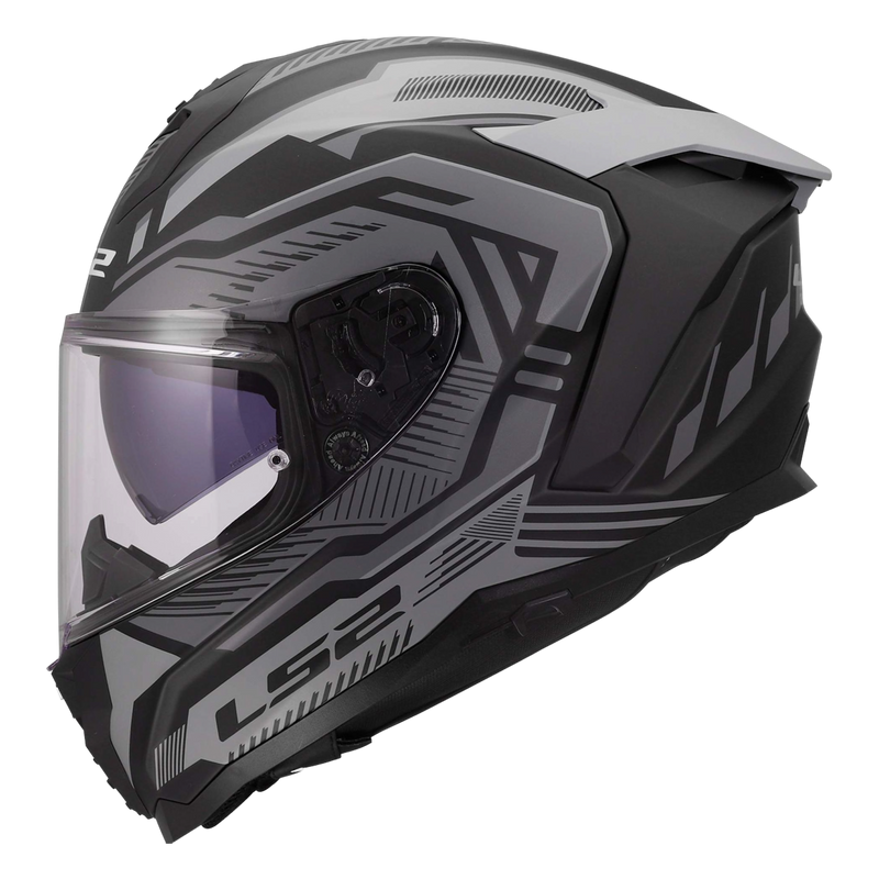 LS2 FF817 Challenger II Helmet – Dravix Grey