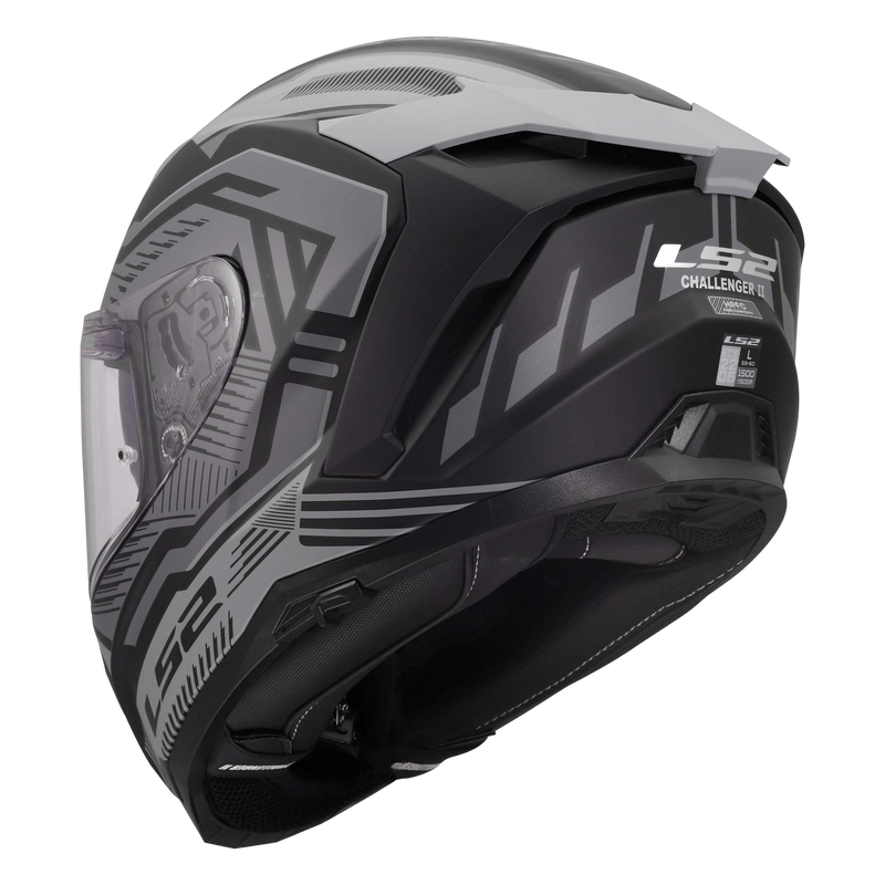 LS2 FF817 Challenger II Helmet – Dravix Grey
