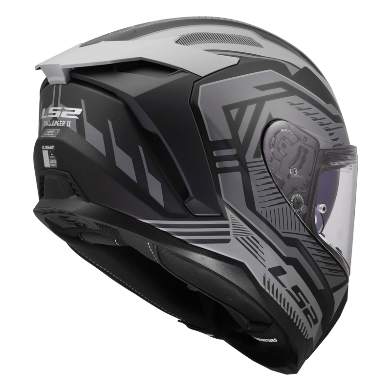 LS2 FF817 Challenger II Helmet – Dravix Grey