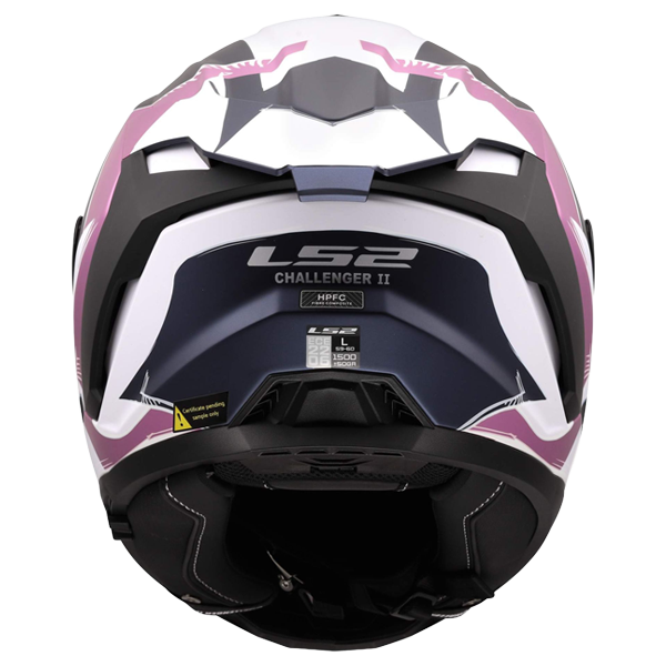 LS2 FF817 Challenger II Helm – Flaman Lavender