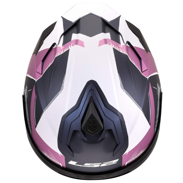 LS2 FF817 Challenger II Helm – Flaman Lavender