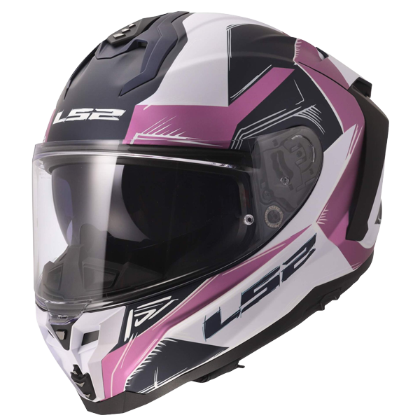 LS2 FF817 Challenger II Helm – Flaman Lavender