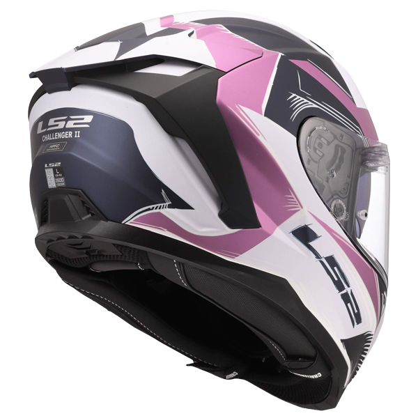 LS2 FF817 Challenger II Helm – Flaman Lavender