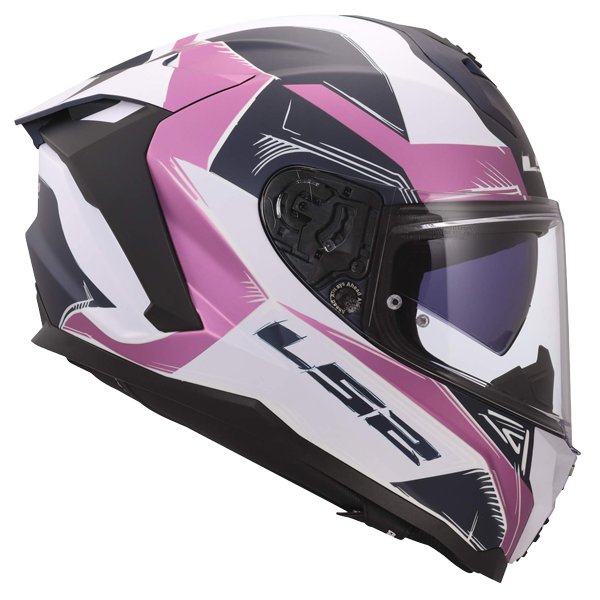 LS2 FF817 Challenger II Helm – Flaman Lavender