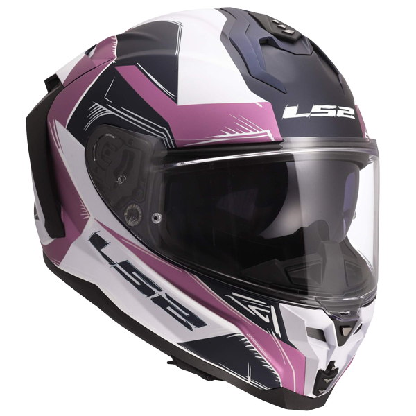LS2 FF817 Challenger II Helm – Flaman Lavender