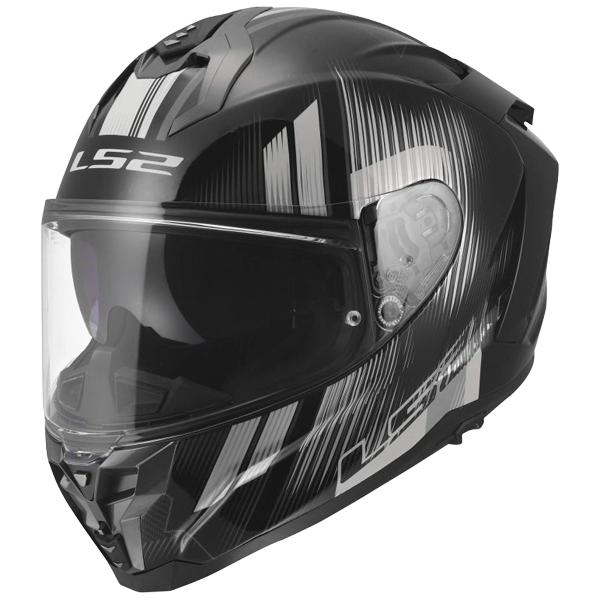 LS2 FF817 Challenger II Helm – Nitro Black/Grey