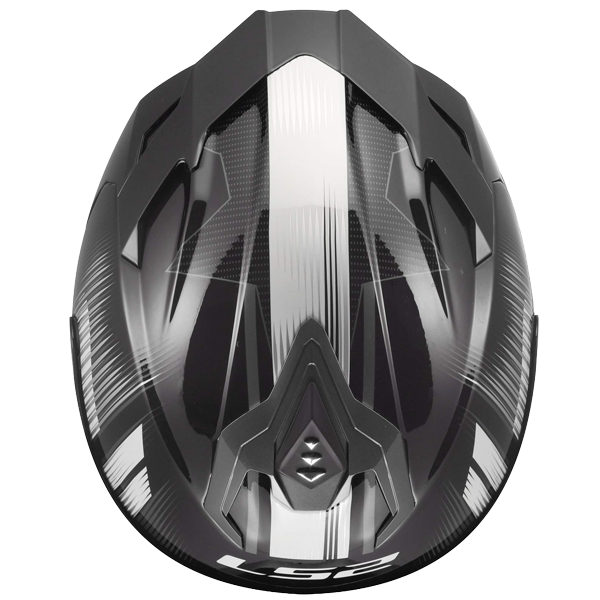 LS2 FF817 Challenger II Helm – Nitro Black/Grey