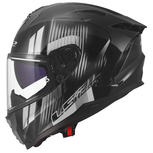 LS2 FF817 Challenger II Helm – Nitro Black/Grey