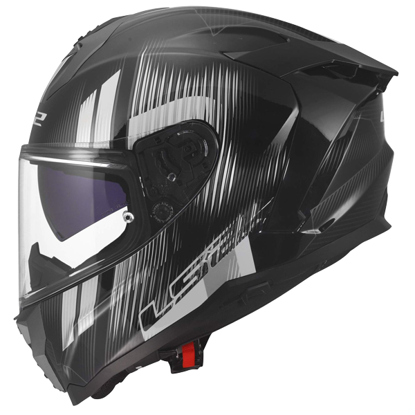 LS2 FF817 Challenger II Helm – Nitro Black/Grey