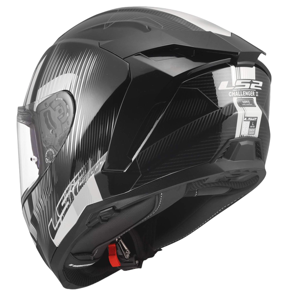 LS2 FF817 Challenger II Helm – Nitro Black/Grey