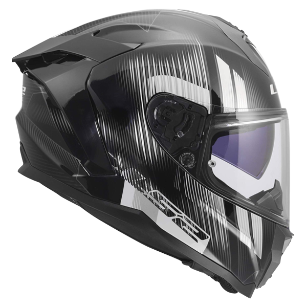 LS2 FF817 Challenger II Helm – Nitro Black/Grey