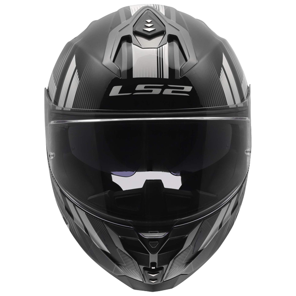 LS2 FF817 Challenger II Helm – Nitro Black/Grey