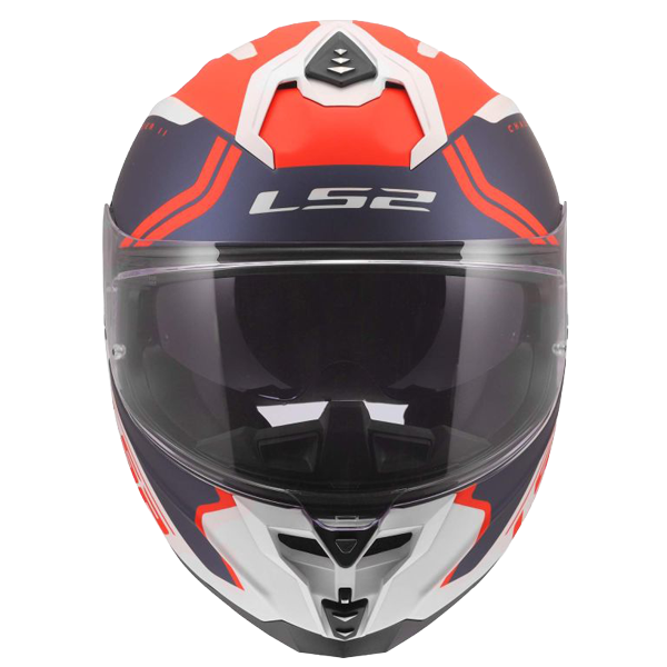 LS2 FF817 Challenger II Helm – Titan White/Blue/Red