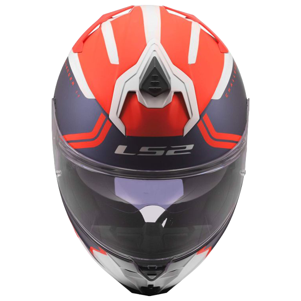 LS2 FF817 Challenger II Helm – Titan White/Blue/Red