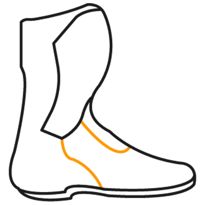 1x RST Tractech EVO D3O Stiefel (links + rechts)