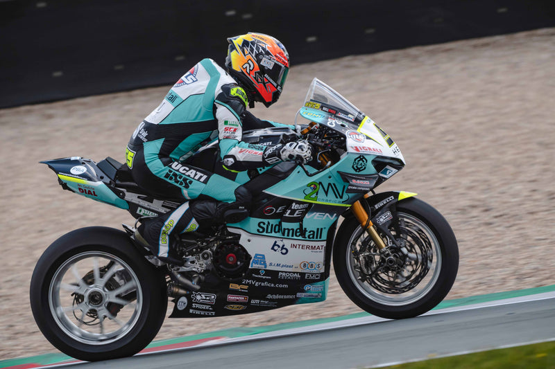 Spark Exhaust WorldSBK 19-22 titanium full exhaust system on Ducati Panigale V4