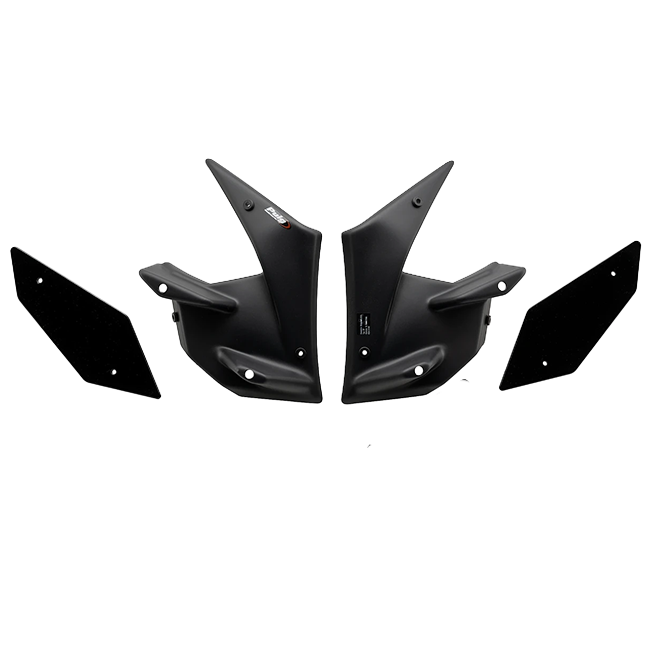 Puig Naked Side Spoilers for Kawasaki Z900 (2017–2019)
