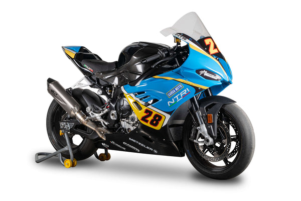 Spark Exhaust GBM8824T stainless steel full system with titanium silencer on BMW M1000RR K66