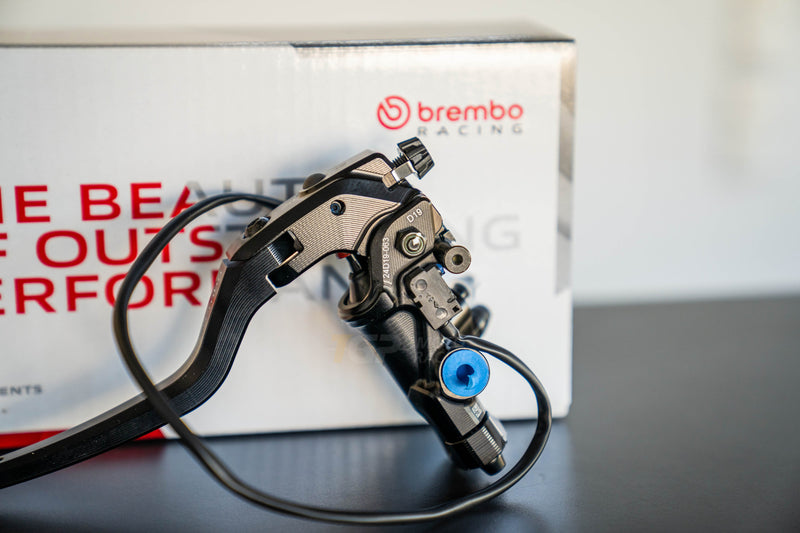 Brembo RCS 19 x 18-20 Corsa Corta RR radial master cylinder 110E71110 — forged hard-anodised aluminium