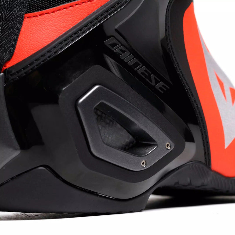 Dainese Axial 2 motorcycle boots men black and red