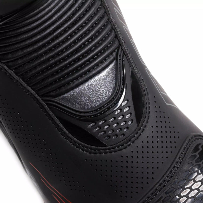 Dainese Torque 4 Air men's motorcycle boots in black with red details