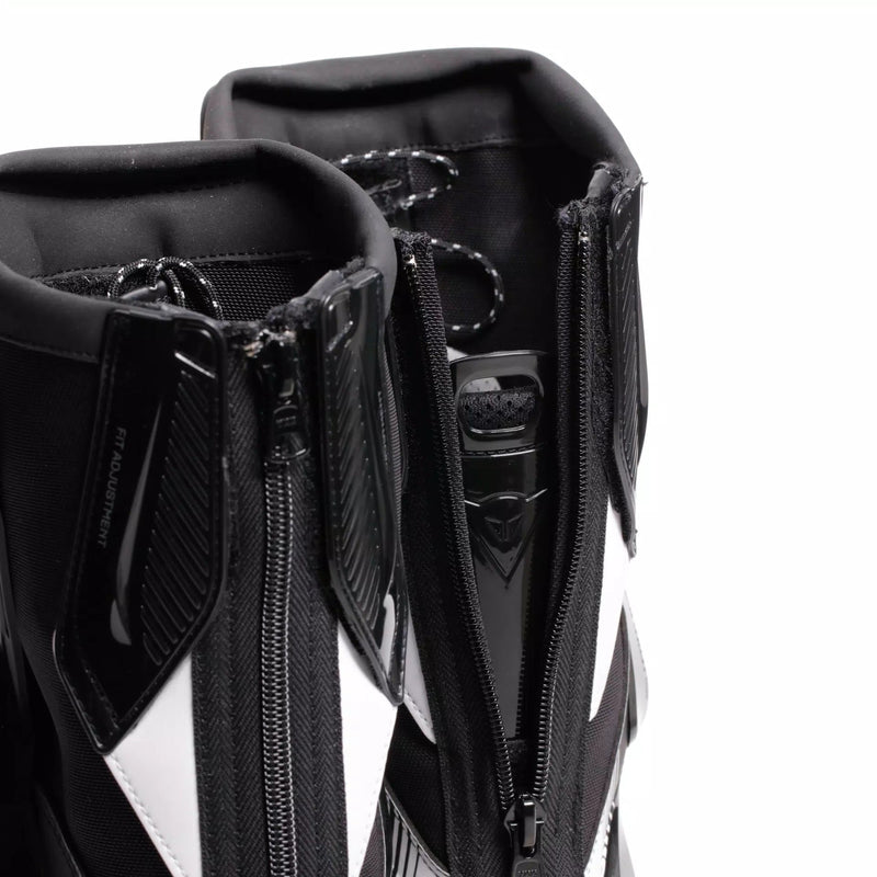 Dainese Torque 4 Air men's motorcycle boots in black, white and red colourway