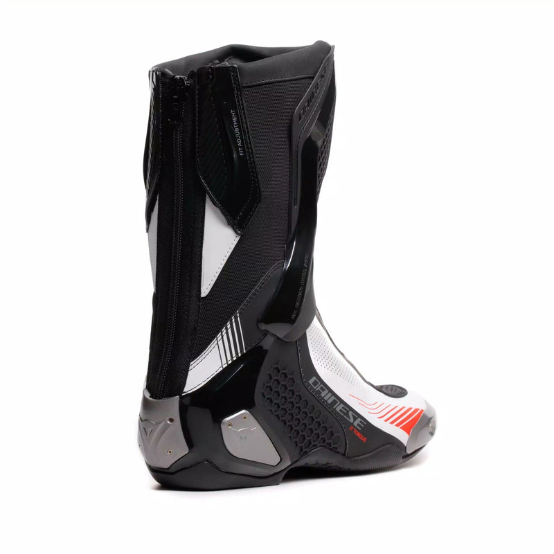 Dainese Torque 4 Air men's motorcycle boots in black, white and red colourway