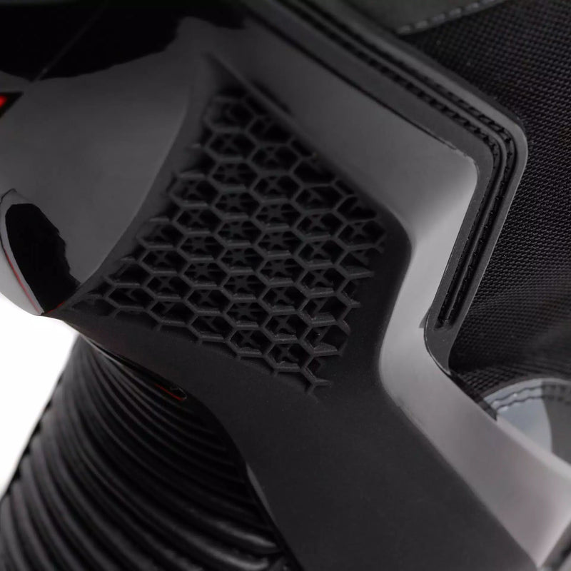 Dainese Torque 4 Air men's motorcycle boots in black, white and red colourway
