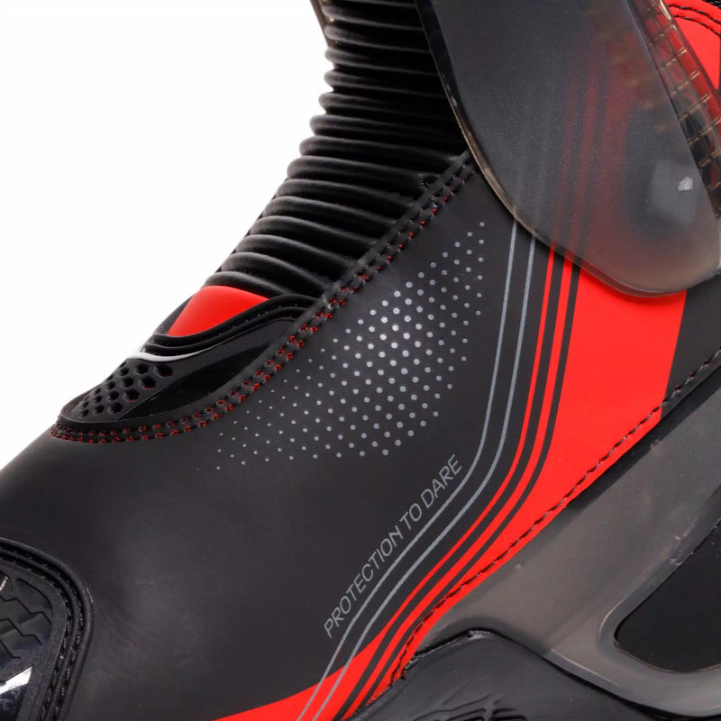 Dainese Torque 4 S men's motorcycle boots in black and red